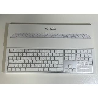 アップル(Apple)の【良品】APPLE MAGIC KEYBOARD(テンキー-JIS)(PC周辺機器)