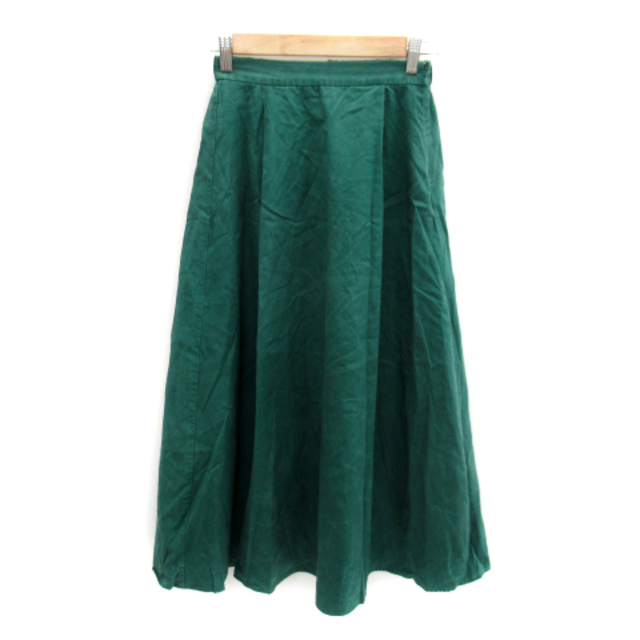 KBF(ケービーエフ)のKBF アーバンリサーチ フレアスカート ギャザースカート マキシ丈 ONE 緑 レディースのスカート(ロングスカート)の商品写真