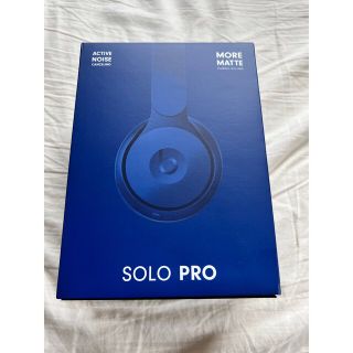 ビーツ(Beats)のBeats by Dr Dre ワイヤレスヘッドホン SOLO PRO DARK(ヘッドフォン/イヤフォン)