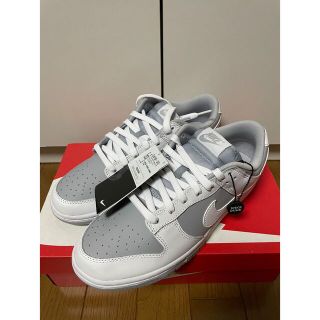 ナイキ(NIKE)のNike Dunk Low Grey and White 26cm(スニーカー)