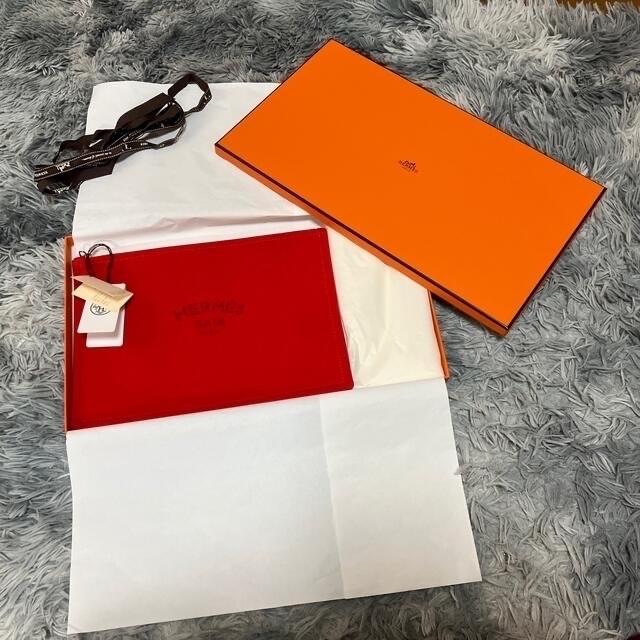 エルメス　HERMES ヨッティングポーチ【箱付き未使用品】