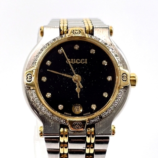 Gucci - グッチ 腕時計 11Pダイヤ 9000L シルバー