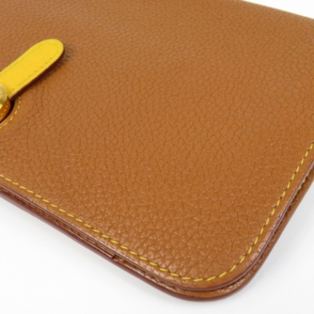 美品 HERMES エルメス ドゴンGM バイカラー メンズ 長財布 トリヨン