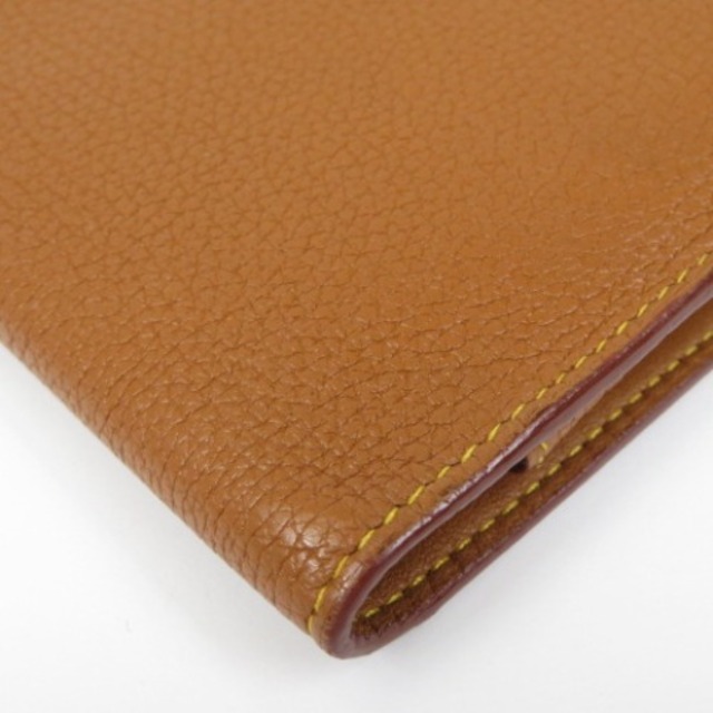 美品 HERMES エルメス ドゴンGM バイカラー メンズ 長財布 トリヨン