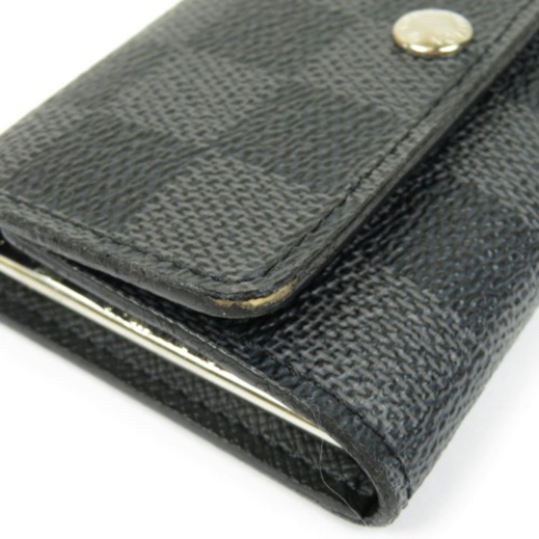 美品 LOUIS VUITTON ルイヴィトン ミュルティクレ6 6連 ダミエグラ