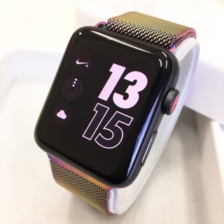 アップルウォッチ(Apple Watch)のApple Watch シリーズ3 NIKE アップルウォッチ セルラー(腕時計(デジタル))