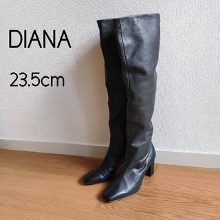 DIANA - 美品　DIANA　ダイアナ　ニーハイブーツ　ロングブーツ　23.5cm　日本製
