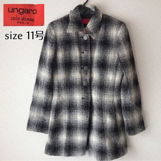 極美品✨◇Emanuel Ungaro◇45万 仏 ウールロングコート - ロングコート