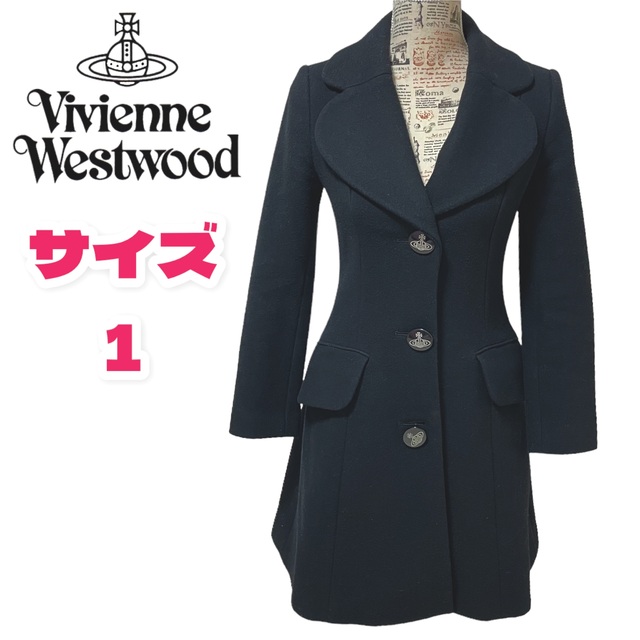 完売人気/良品✨VivienneWestwoodラブ襟コート w.utulekpropsy.org