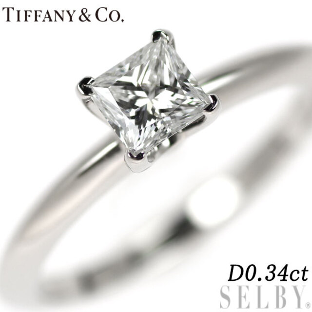 ティファニーTIFFANY\u0026Coダイヤモンド　Pt950 デザインリング　指輪