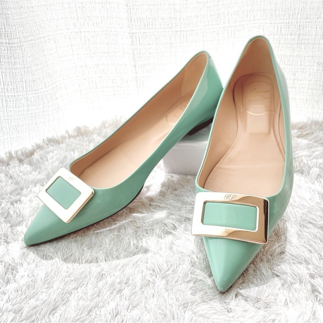 超格安一点 Roger Vivier ロジェヴィヴィエ パンプス フラットシューズ