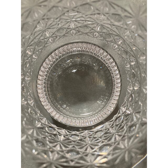 hoya ホヤクリスタル ロックグラス 高級カット切子グラス 2個セット