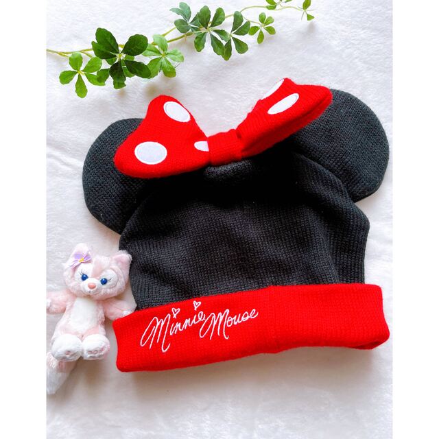 Disney ディズニー ミニー ニット帽 リボン ファンキャップ 帽子 カチューシャ 58 の通販 By Ruban S Shop ディズニー ならラクマ