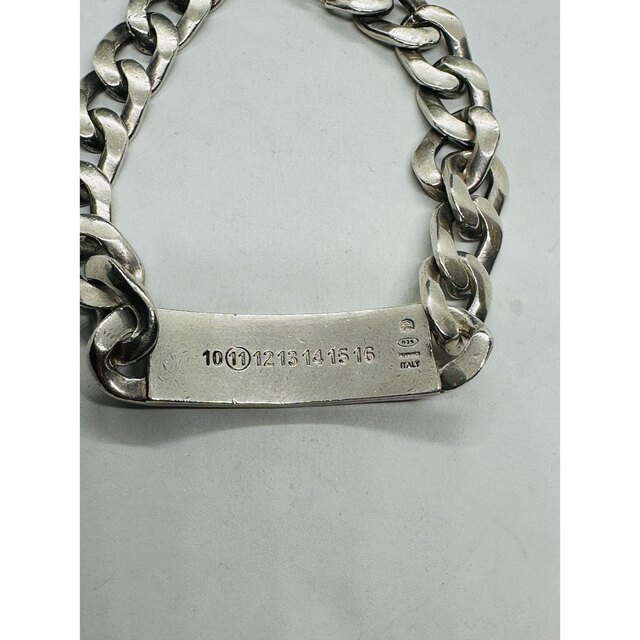 Maison Martin Margiera 925 IDブレスレット M638