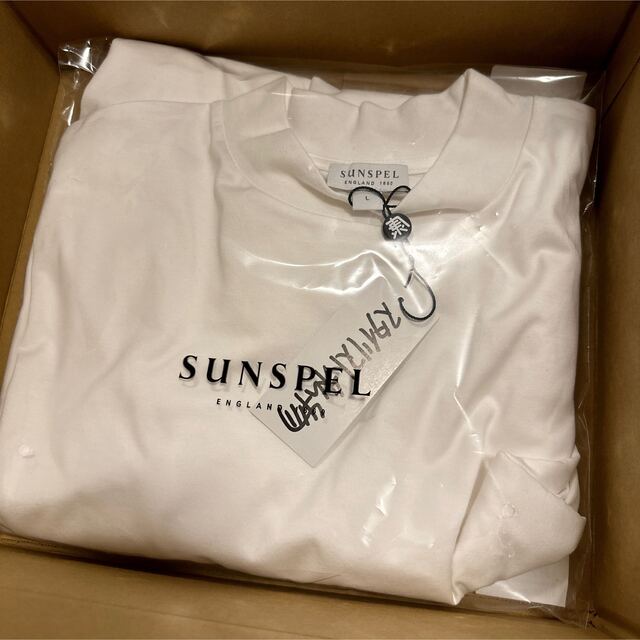 SUNSPEL - SUNSPEL スタイリスト私物 RIBBED T SHIRT white Lの通販 by ...