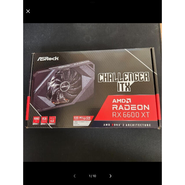 AMD RADEON RX6600X スマホ/家電/カメラのPC/タブレット(PCパーツ)の商品写真