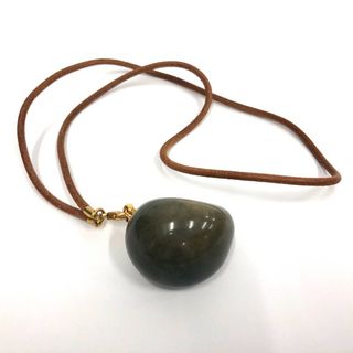 Hermes - HERMES エルメス ネックレス・チョーカー グリーン