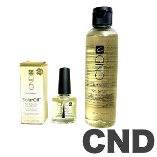 シーエヌディー(CND)の【未使用品】CND ソーラーオイル　詰め替え118ml ＋　7.5ml(ネイルケア)