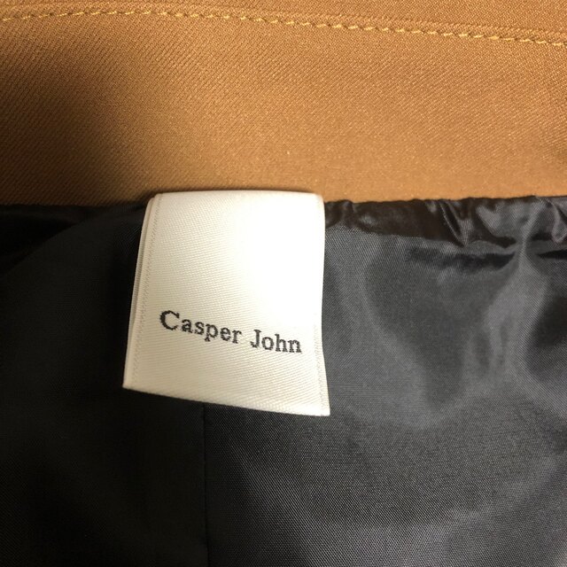 Casper John(キャスパージョン)の美品！Casper Johnサイドベルトショートトレンチコート ¥14,850 メンズのジャケット/アウター(チェスターコート)の商品写真