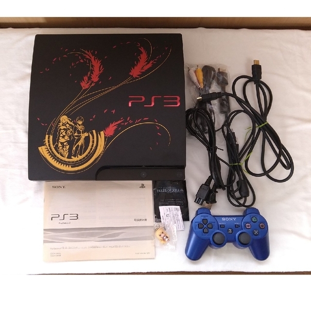 PlayStation3(プレイステーション3)のプレイステーション3 X（クロス）Edition本体＋ソフト5本 エンタメ/ホビーのゲームソフト/ゲーム機本体(家庭用ゲーム機本体)の商品写真