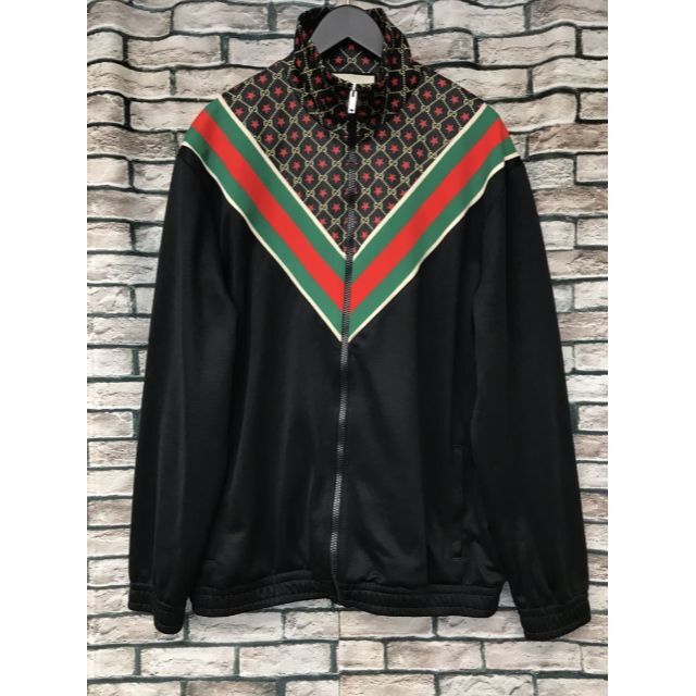 Gucci - グッチ★19AW GGスタージャージーシェリーライン切替トラックジャケット