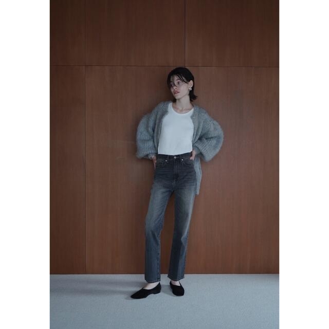 CLANE - CENTER PRESS STRAIGHT DENIM の通販 by CREAM market|クラネ