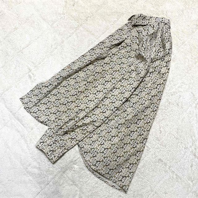 STUSSY - 【激レア 90s】stussy 長袖シャツ 総柄 Sロゴ USA製 STUSSY - 【激レア 90s】stussy 長袖シャツ 総柄 Sロゴ USA製