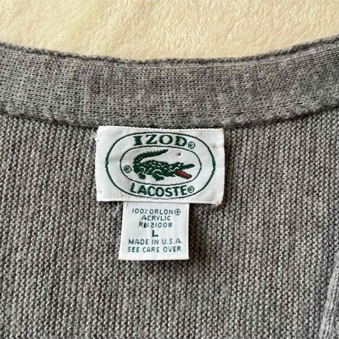 LACOSTE(ラコステ)のLACOSTE カーディガン USA メンズのトップス(カーディガン)の商品写真