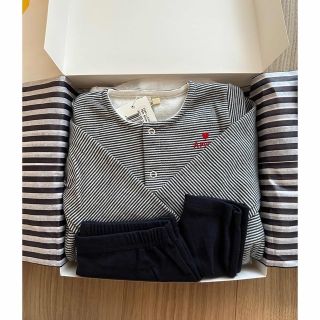 プチバトー(PETIT BATEAU)のギフトラッピング済！プチバトー♡ ミラレワンピース＆カルソンセット(その他)