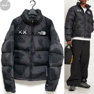 ザノースフェイス(THE NORTH FACE)のM 新品 ノースフェイス KAWS 1996 ヌプシ ジャケット ダウン カウズ(ダウンジャケット)