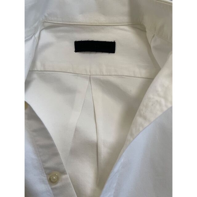 junhashimoto(ジュンハシモト)のジュンハシモト オックスフォードボタンダウンシャツ 白シャツ メンズのトップス(シャツ)の商品写真