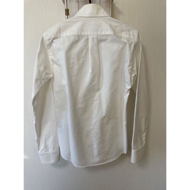 junhashimoto(ジュンハシモト)のジュンハシモト オックスフォードボタンダウンシャツ 白シャツ メンズのトップス(シャツ)の商品写真