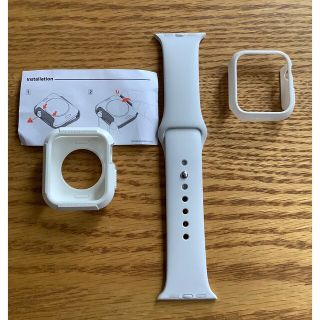 アップルウォッチ(Apple Watch)の純正:Apple Watch スポーツバンド/Spigen case(その他)