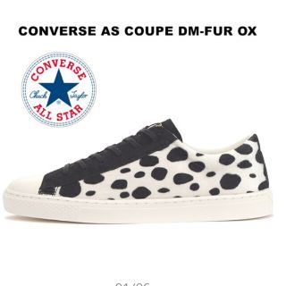 コンバース(CONVERSE)のコンバース　オールスターダルメシアンファーローカット(スニーカー)