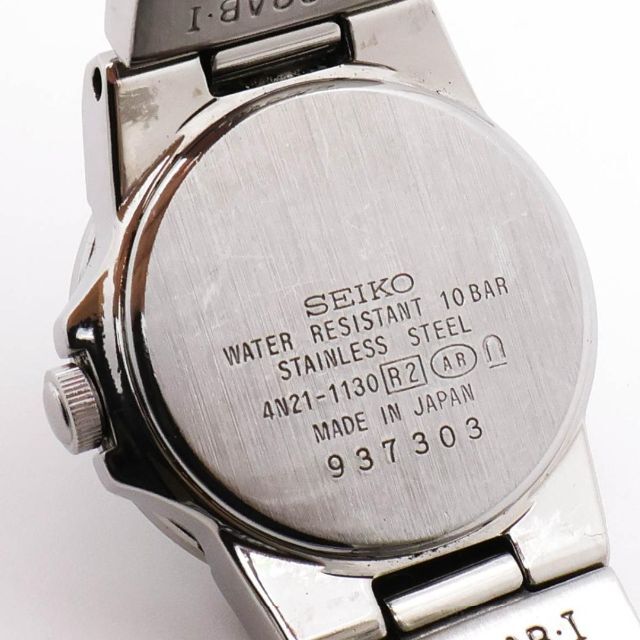 SEIKO(セイコー)の《ななか様専用》SEIKO lukia 腕時計 ブラック ラウンド ビジネス レディースのファッション小物(腕時計)の商品写真