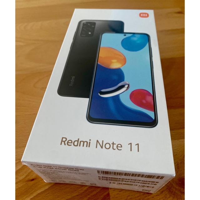 値下げしました!【新品未開封】Xiaomi Redmi Note 11
