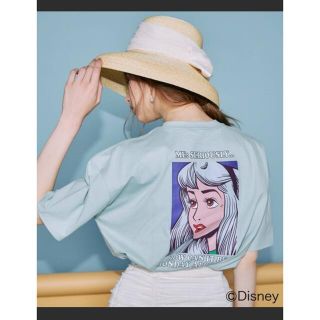 エイミーイストワール(eimy istoire)のエイミーイストワール　オーロラ姫Tシャツ　ブルー(Tシャツ(半袖/袖なし))