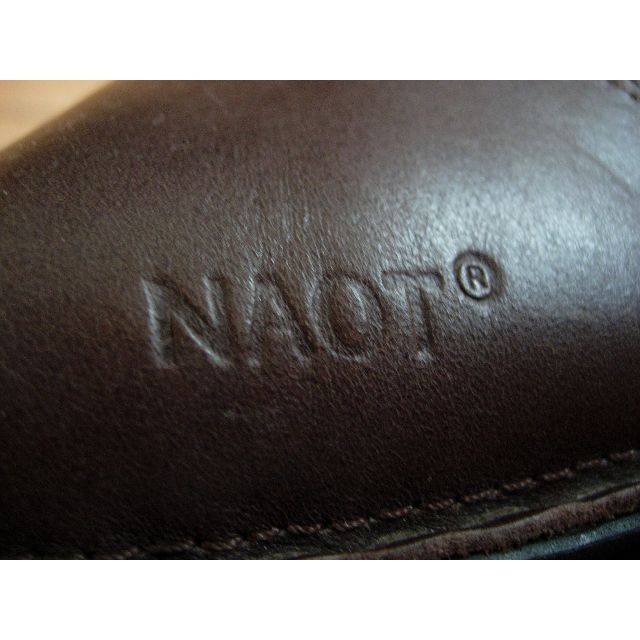 NAOT ナオト/IRIS アイリス　Walnut /レザー　サボサンダル レディースの靴/シューズ(ローファー/革靴)の商品写真