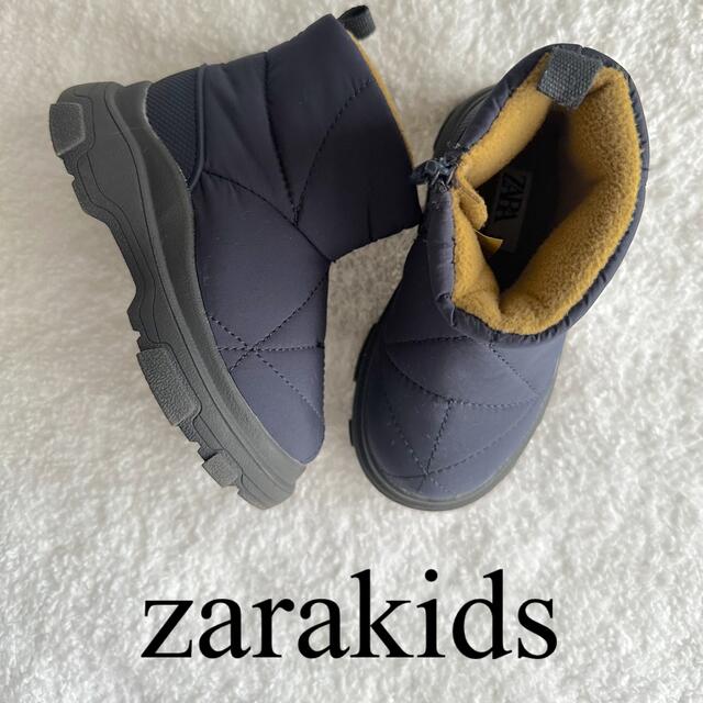 ZARA KIDS(ザラキッズ)のzarakids ウィンターブーツ　22 キッズ/ベビー/マタニティのベビー靴/シューズ(~14cm)(ブーツ)の商品写真