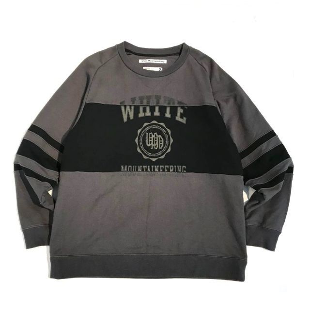 22SS White Mountaineering カレッジロゴ スウェット 2 - スウェット