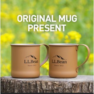 エルエルビーン(L.L.Bean)の新品！エルエルビーンオリジナルマグ2個セット(食器)