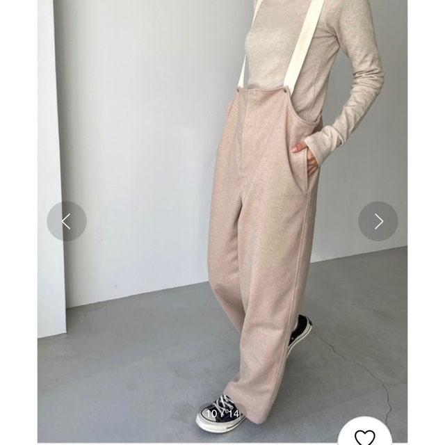 CANAL JEAN - RED CHOP WORKSハイウエストウォームサロペット 美品 未