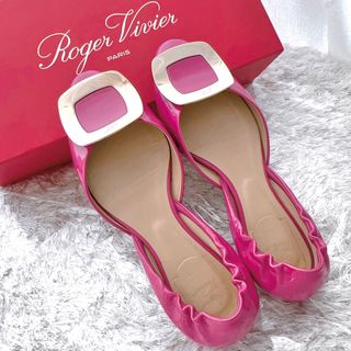 ロジェヴィヴィエ(ROGER VIVIER)のROGER VIVIER ロジェヴィヴィエ　フラットシューズ　パンプス　サンダル(ハイヒール/パンプス)