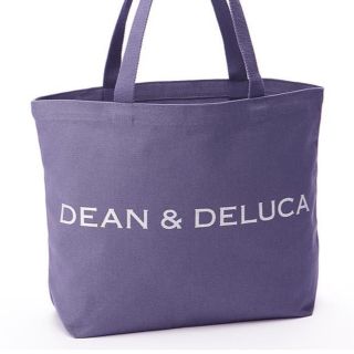 ディーンアンドデルーカ(DEAN & DELUCA)の未使用　ディーン＆デルーカ の チャリティトート  バイオレット Lサイズ(トートバッグ)