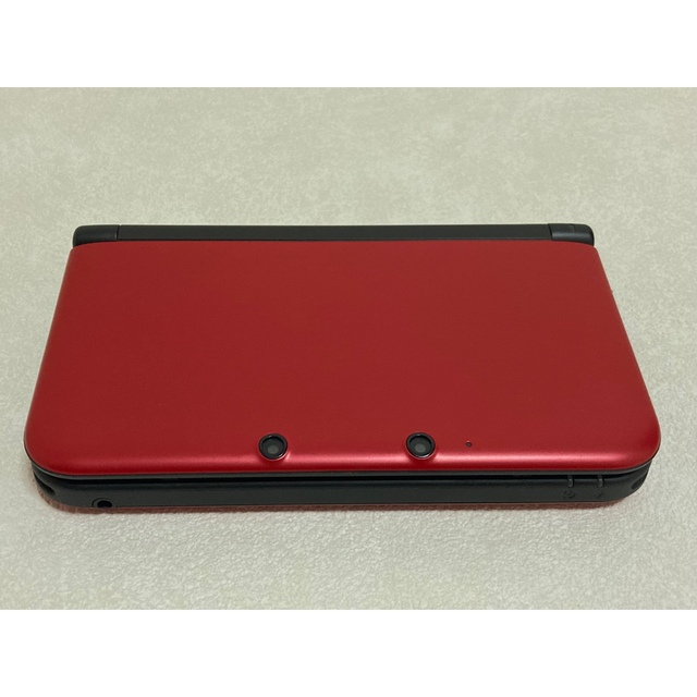 【美品】ニンテンドー3DS LL レッド×ブラック 本体【カバー、純正充電器付】 - 1