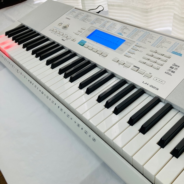 CASIO タッチレスポンス付MIDIキーボード光ナビゲーション LK-223 www