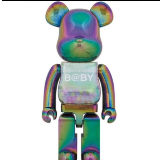 おもちゃMY FIRST BE@RBRICK B@BY CLEAR BLACK 1000