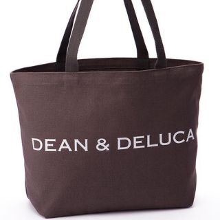 ディーンアンドデルーカ(DEAN & DELUCA)の未使用　ディーン＆デルーカ の チャリティトート  ダークブラウン L(トートバッグ)