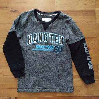ハンテン(HANG TEN)のHANG TEN　重ね着風裏起毛トレーナー　150(Tシャツ/カットソー)