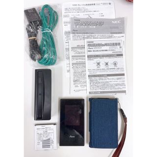 エヌイーシー(NEC)の★動作品② Aterm MR05LN クレードル付 モバイルルーター(その他)